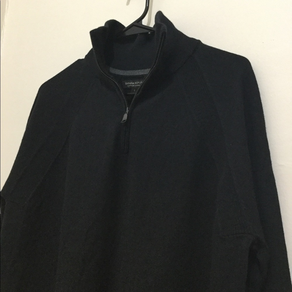 BANANA REPUBLIC COTTON CASHMERE Men’s WARM Sweater - Picture 3 of 7